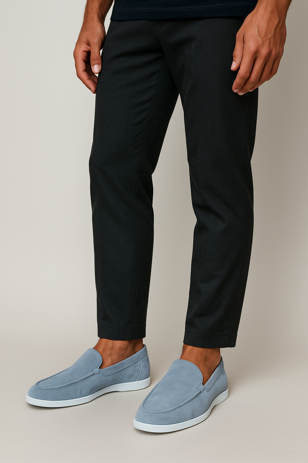 Elegante semsket loafers