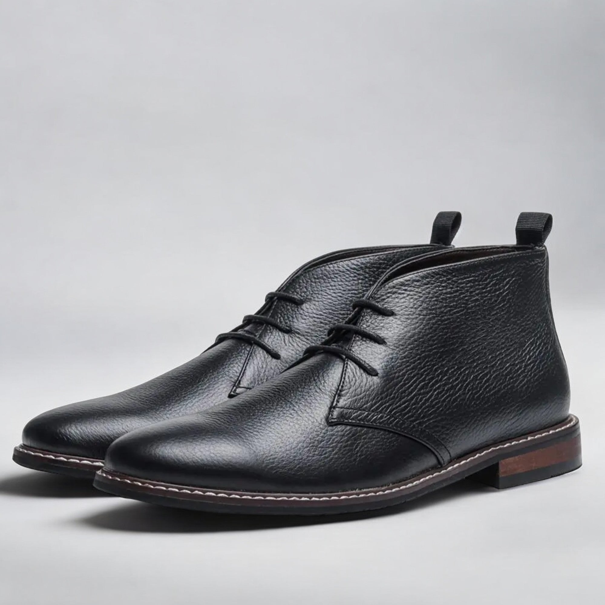 Olsen & Olsen™ Herold | Lær Chukkalærstøvler