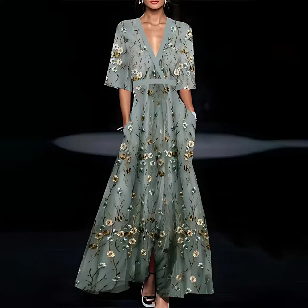 Lorraine™ | Robe à imprimé floral