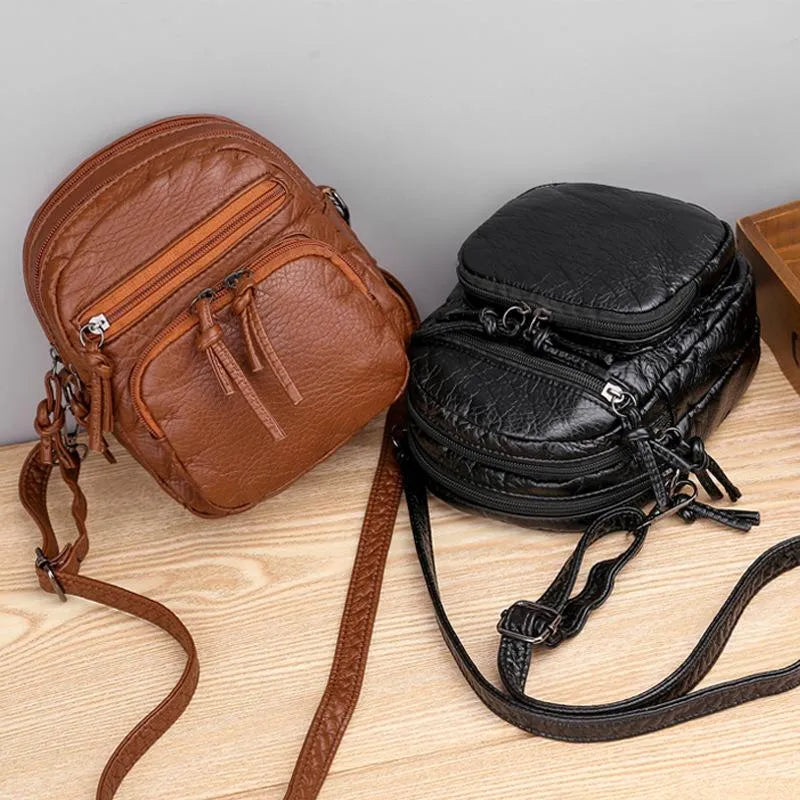 Ella™ - Elegant Skinn Skulderveske