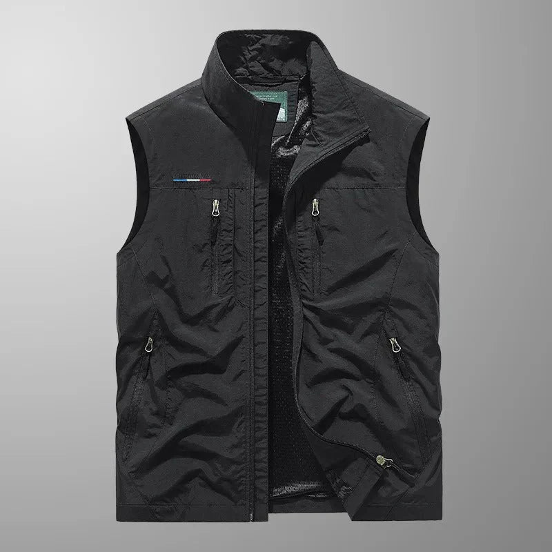 Kasper™ – Pustende cargo vest med smarte lommer (UTSALG)
