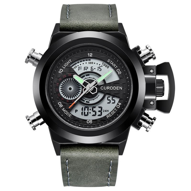 Dual Time Fashion Chronograph Klokke™ Elvik