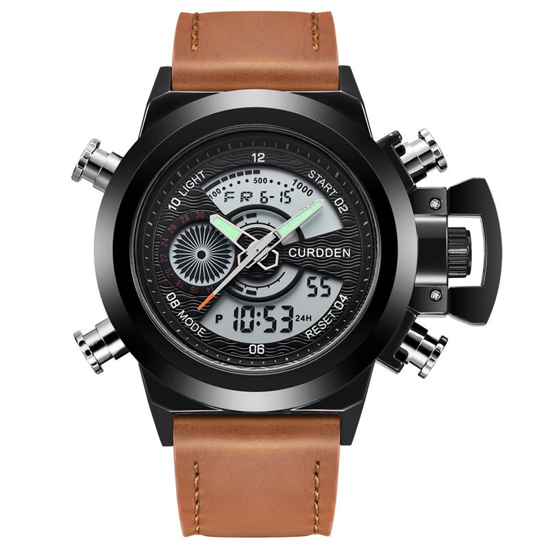 Dual Time Fashion Chronograph Klokke™ Elvik