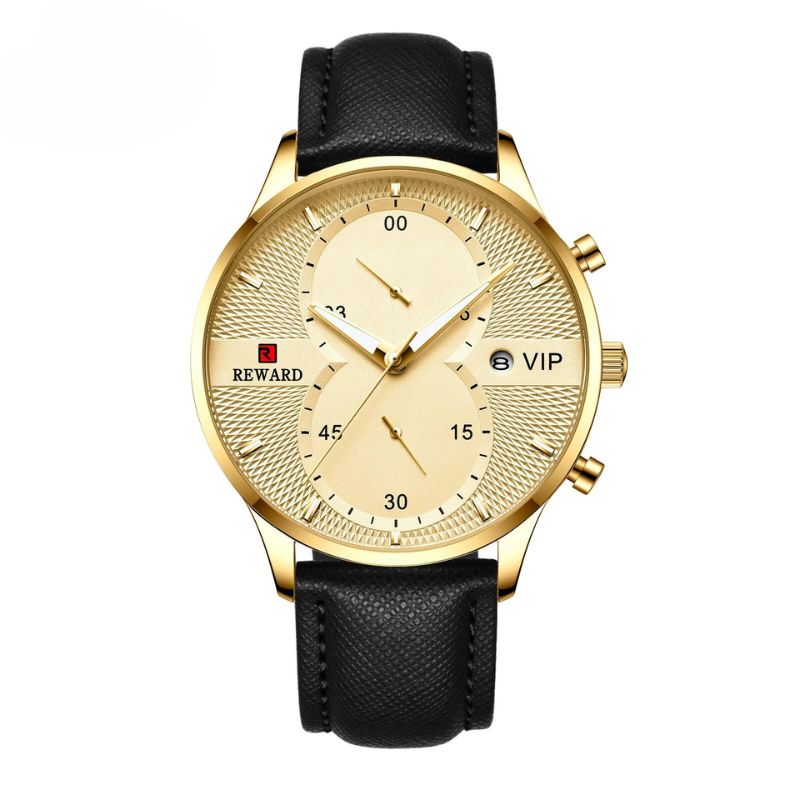 Luxus Chronograph™ Holdbar Quartz Klokke fra Elvik™