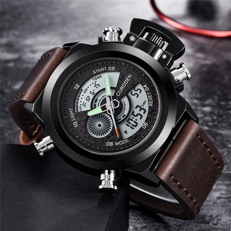 Dual Time Fashion Chronograph Klokke™ Elvik