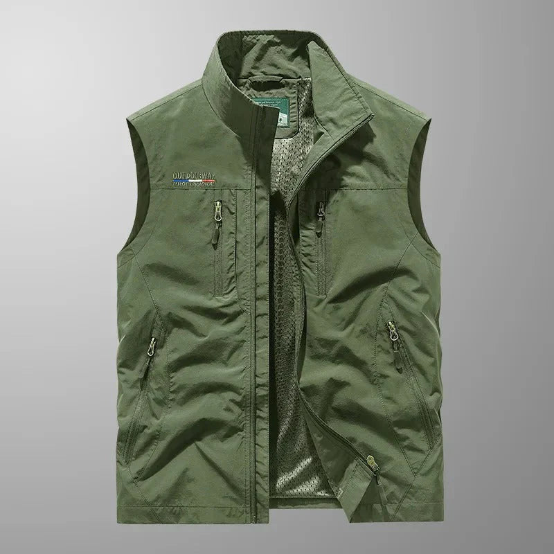 Kasper™ – Pustende cargo vest med smarte lommer (UTSALG)