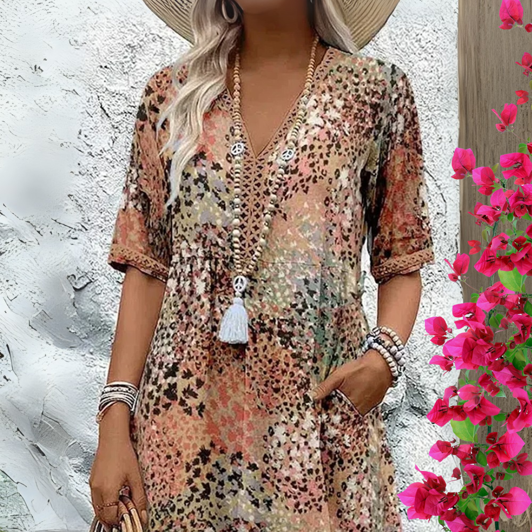 Marianne™ | Robe Printanière Éclatant