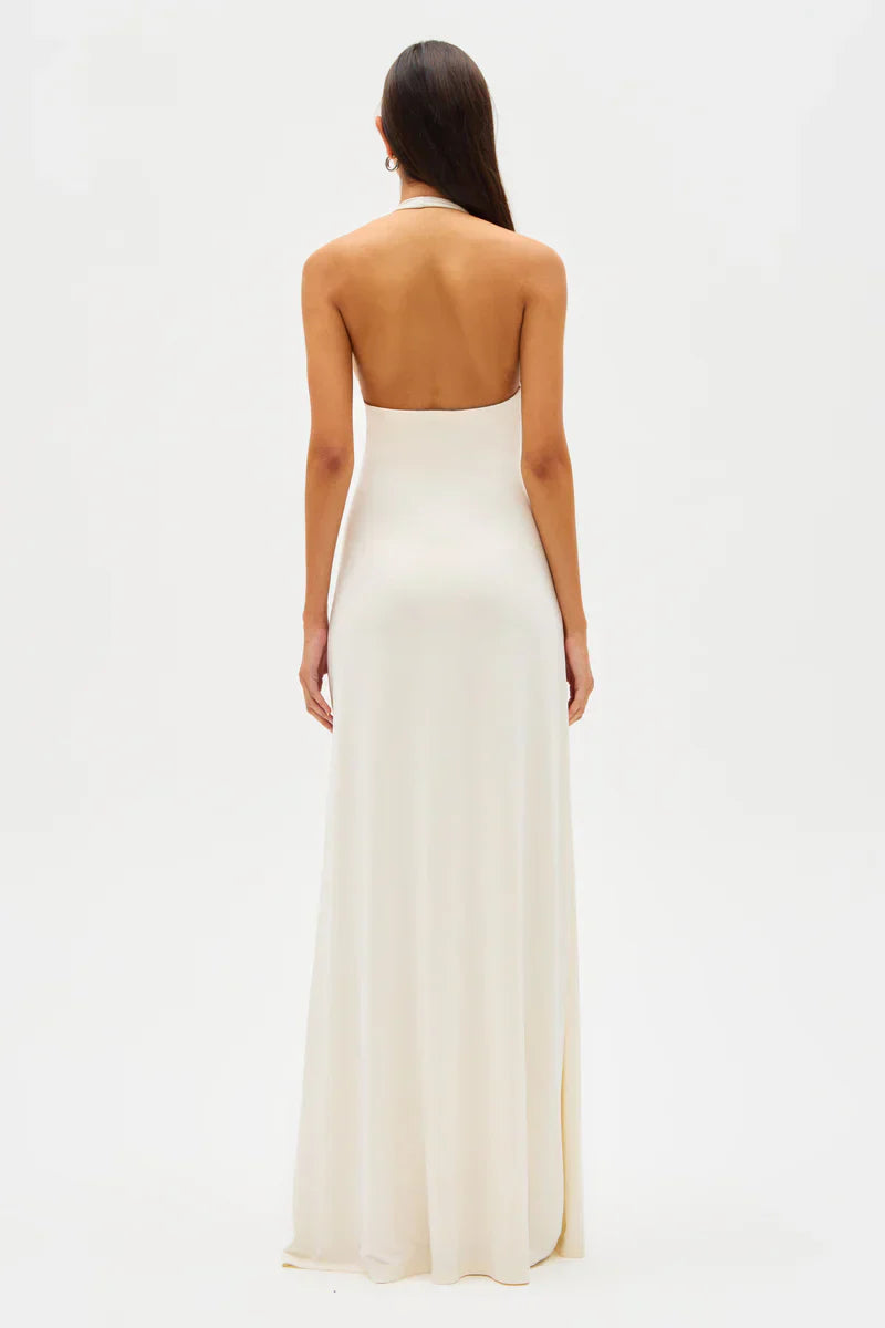 Silhouette™| Robe longue en cupro
