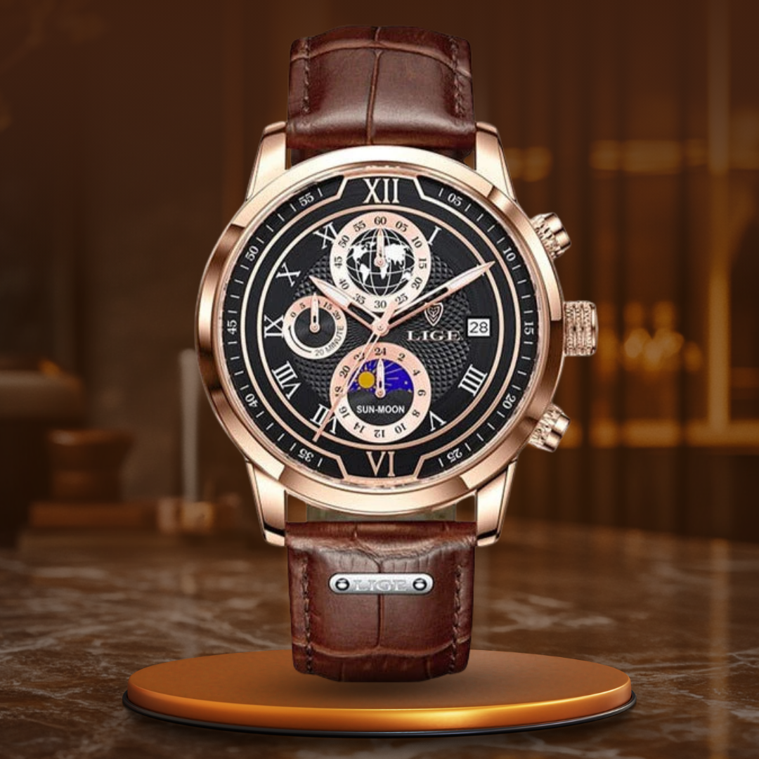 Premium Chronograph Klokke™ - Elvik