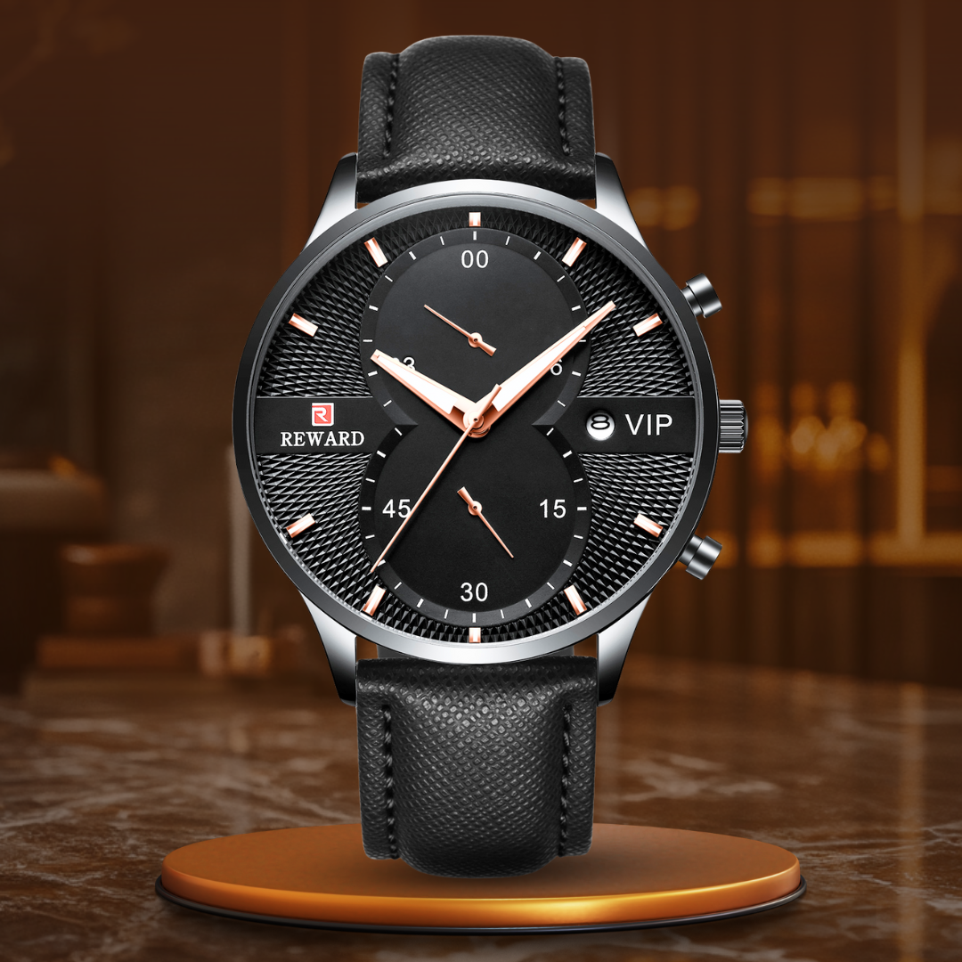 Luxus Chronograph™ Holdbar Quartz Klokke fra Elvik™