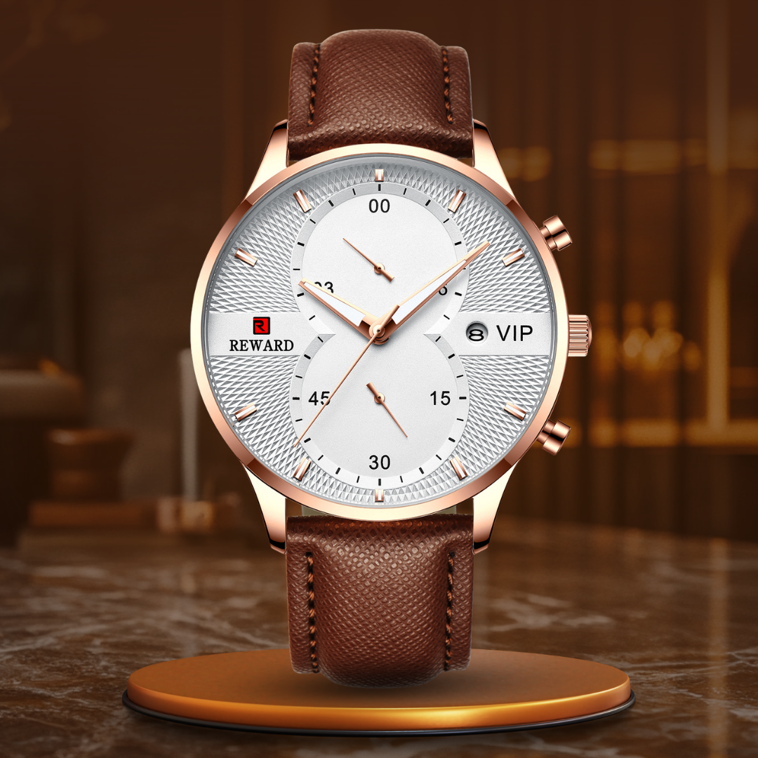 Luxus Chronograph™ Holdbar Quartz Klokke fra Elvik™