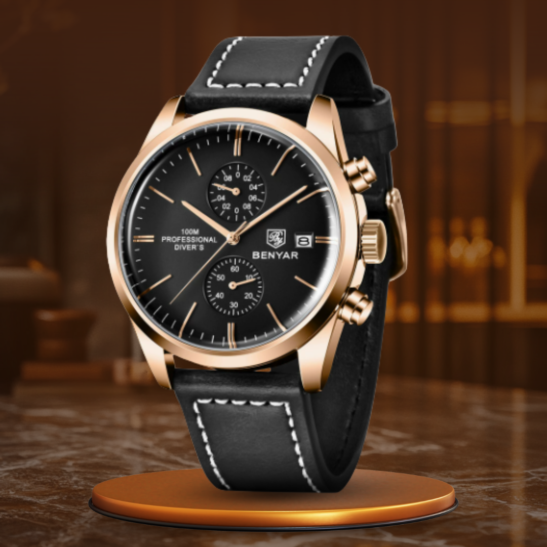 Luksus Sport Quartz Klokke™ Elvik