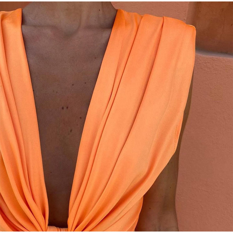 Fara™ | Robe de fête avec décolleté profond