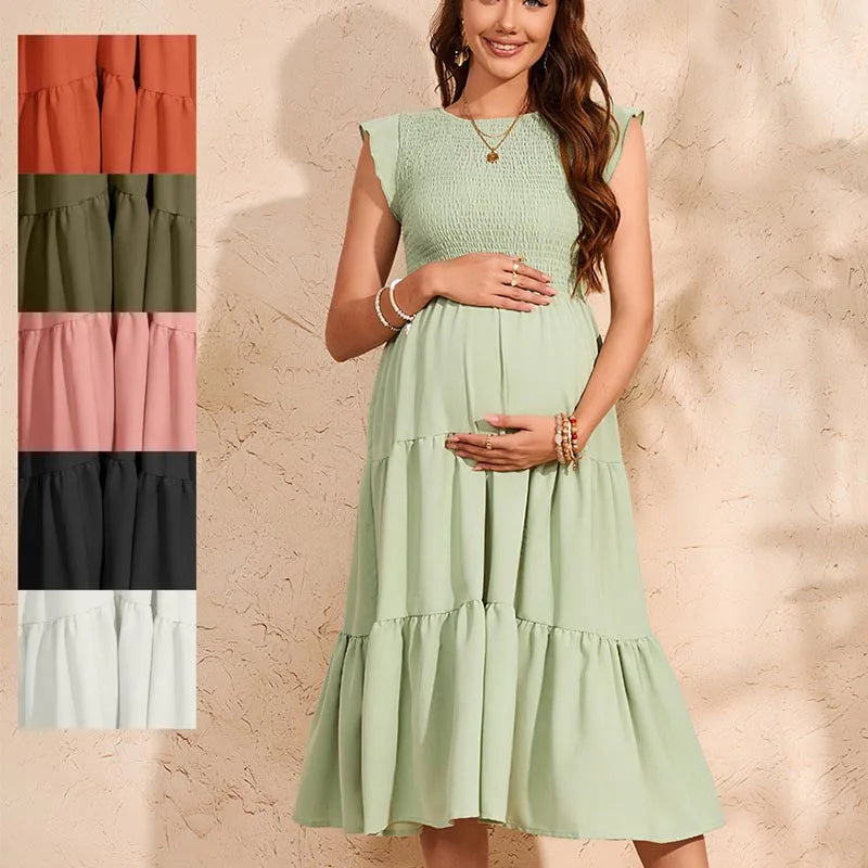 Janine™ | Robe de grossesse sophistiquée