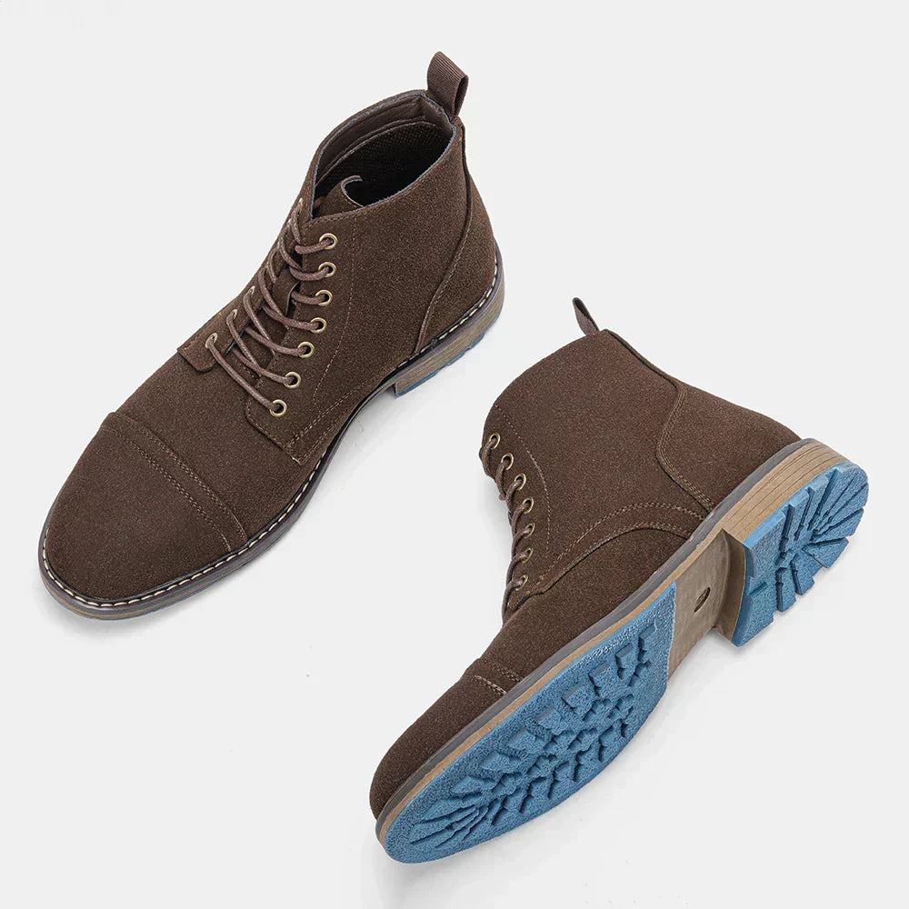 Olsen & Olsen™ Keith | Vintage derbystøvler med snute