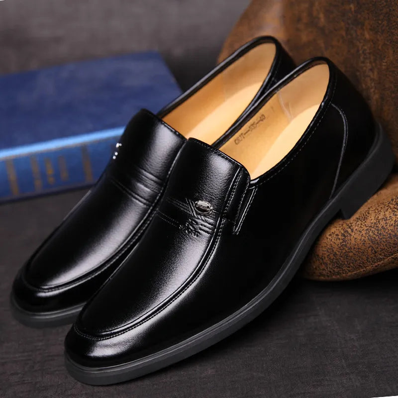 LUKAS™ | Pustende Slip-On Mokkasiner