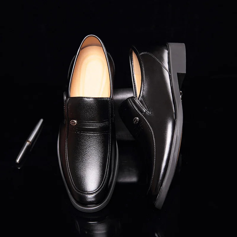 LUKAS™ | Pustende Slip-On Mokkasiner