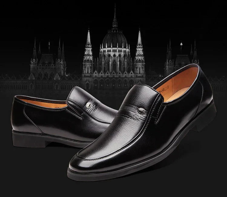 LUKAS™ | Pustende Slip-On Mokkasiner