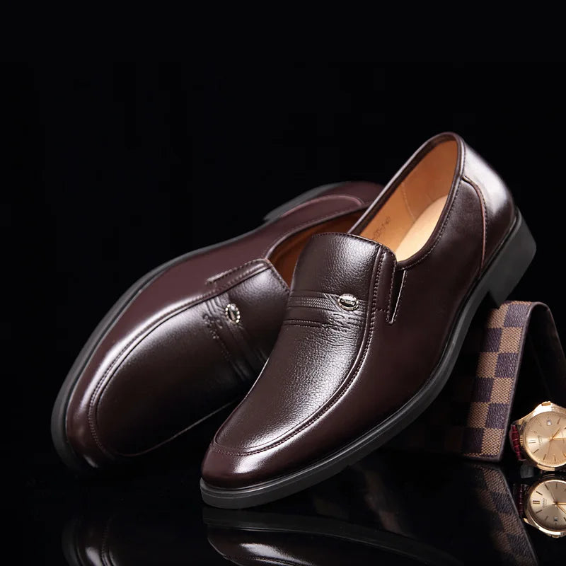 LUKAS™ | Pustende Slip-On Mokkasiner