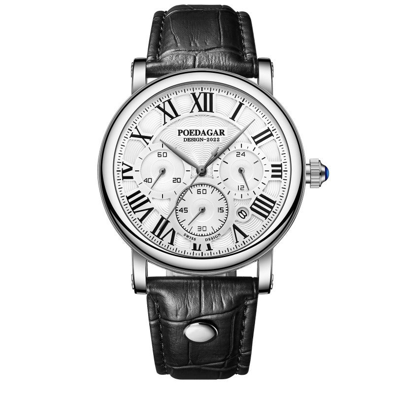 Luksuriøs Casual Fashion Chronograph Klokke™ - Elvik™
