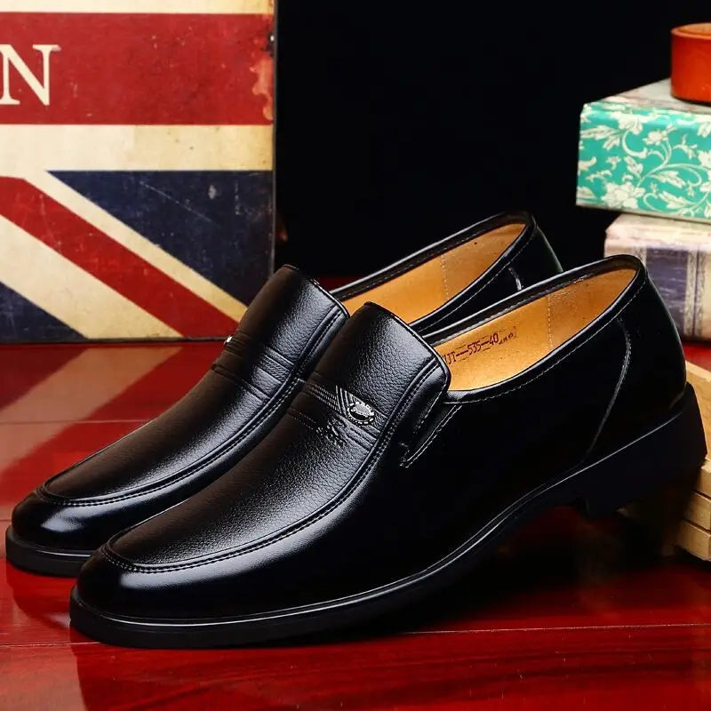 LUKAS™ | Pustende Slip-On Mokkasiner
