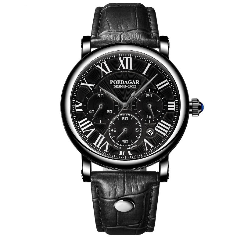 Luksuriøs Casual Fashion Chronograph Klokke™ - Elvik™