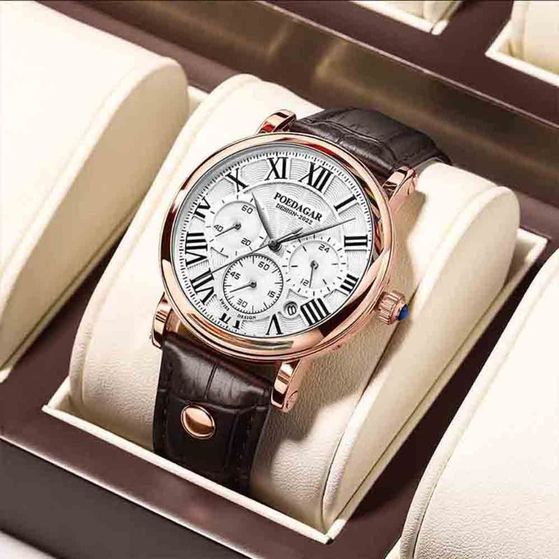 Luksuriøs Casual Fashion Chronograph Klokke™ - Elvik™