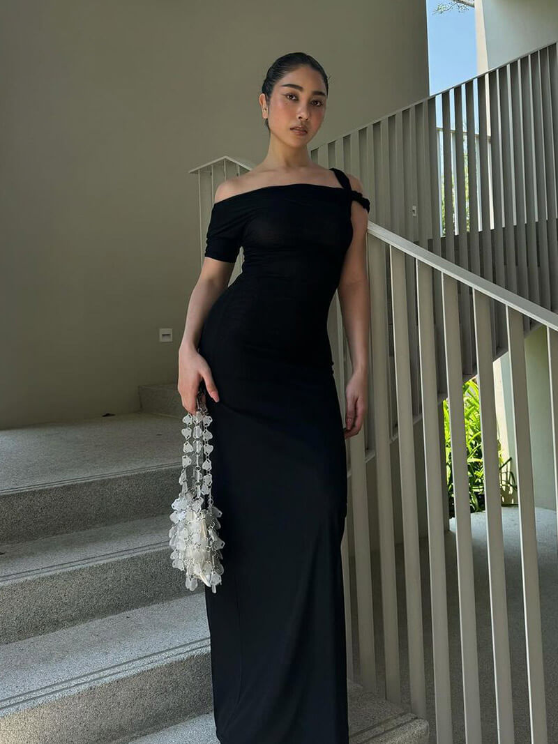 Riviera Paris™ | Robe Maxi Torsadée