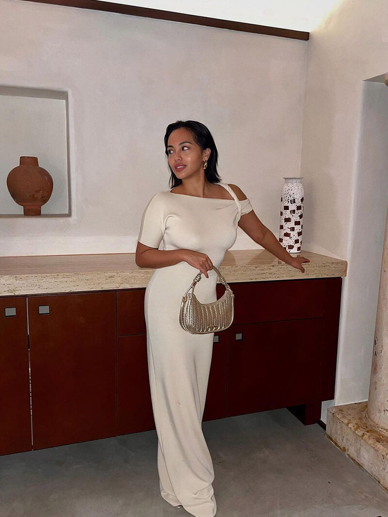Riviera Paris™ | Robe Maxi Torsadée