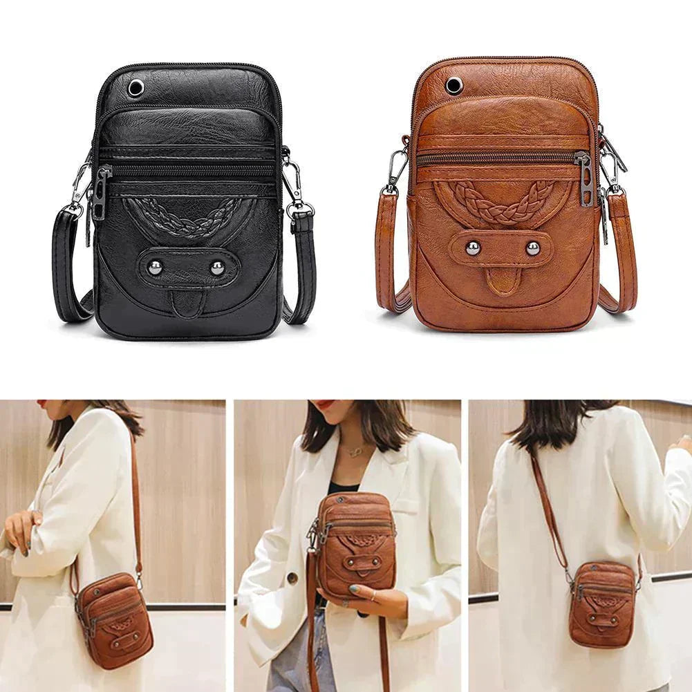 Thyra™ - Vintage Crossbody Veske