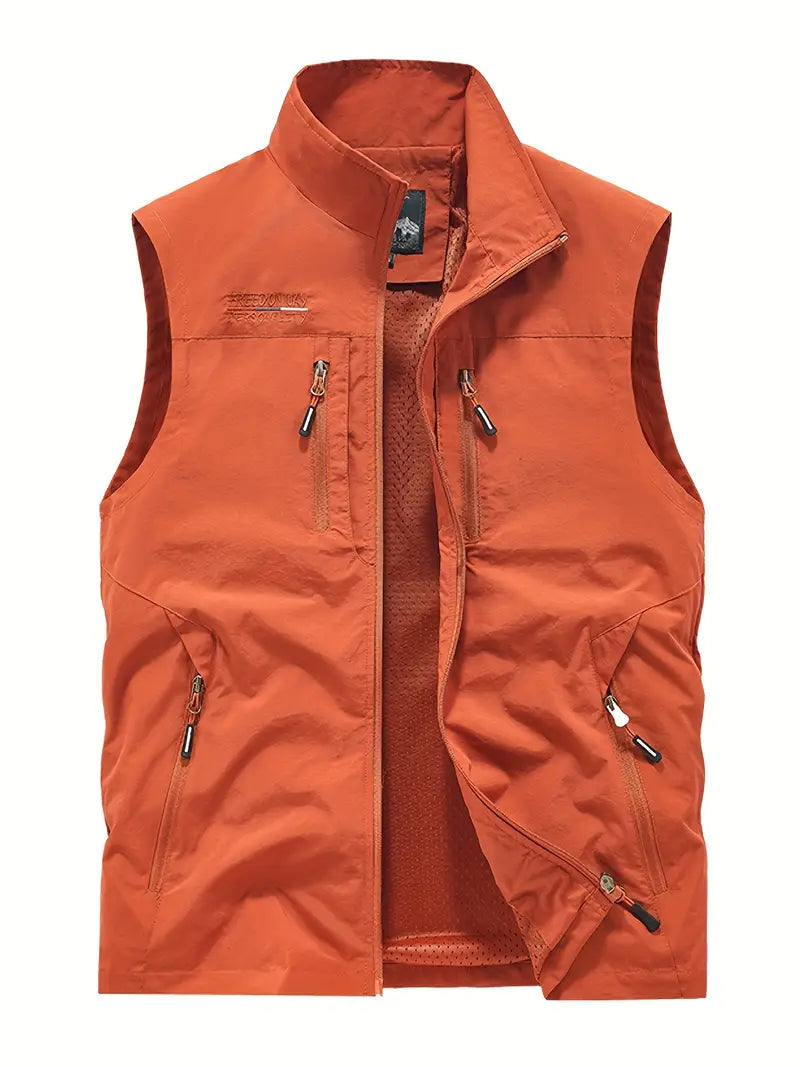 Kasper™ – Pustende cargo vest med smarte lommer (UTSALG)