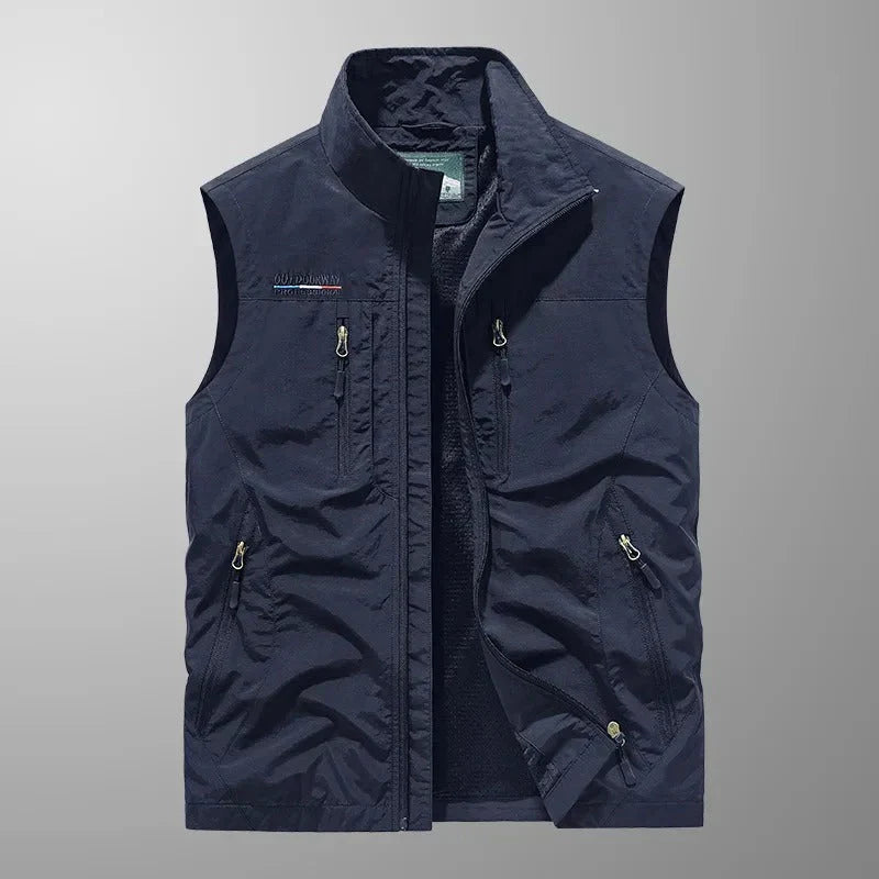 Kasper™ – Pustende cargo vest med smarte lommer (UTSALG)