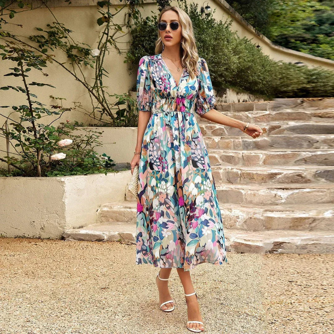Fleur™ | Robe à Col V