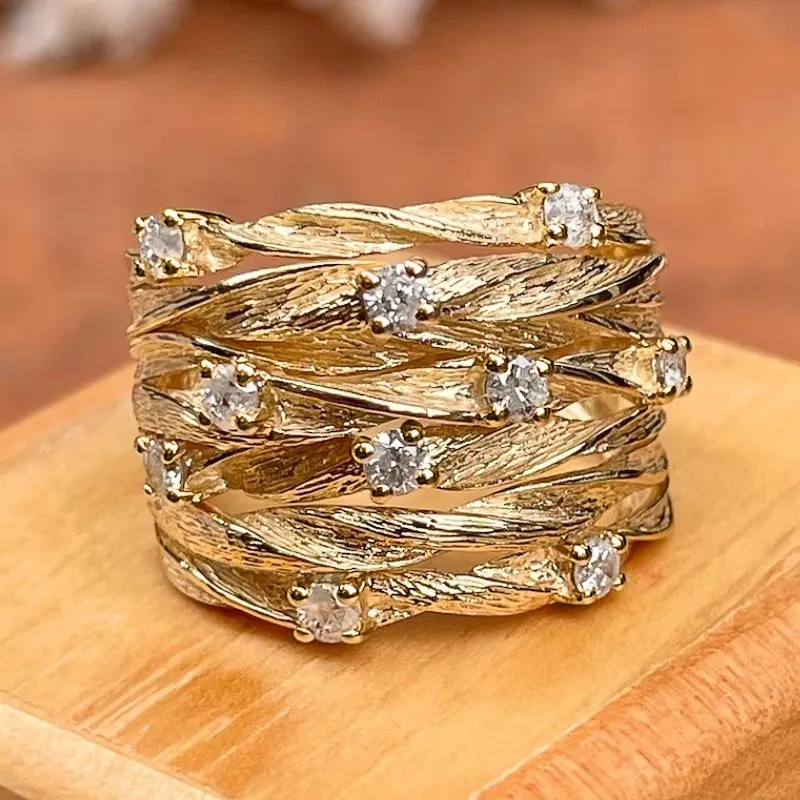 Vintage gullring