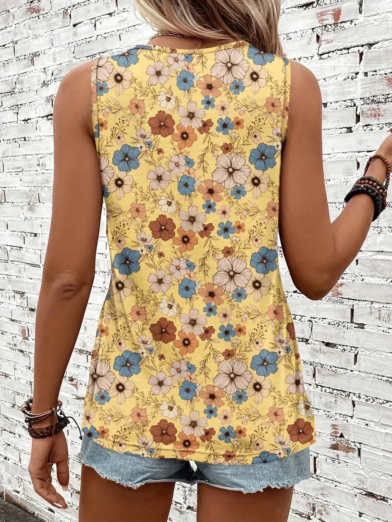REYA | TOP D'ÉTÉ FLORAL CONFORTABLE