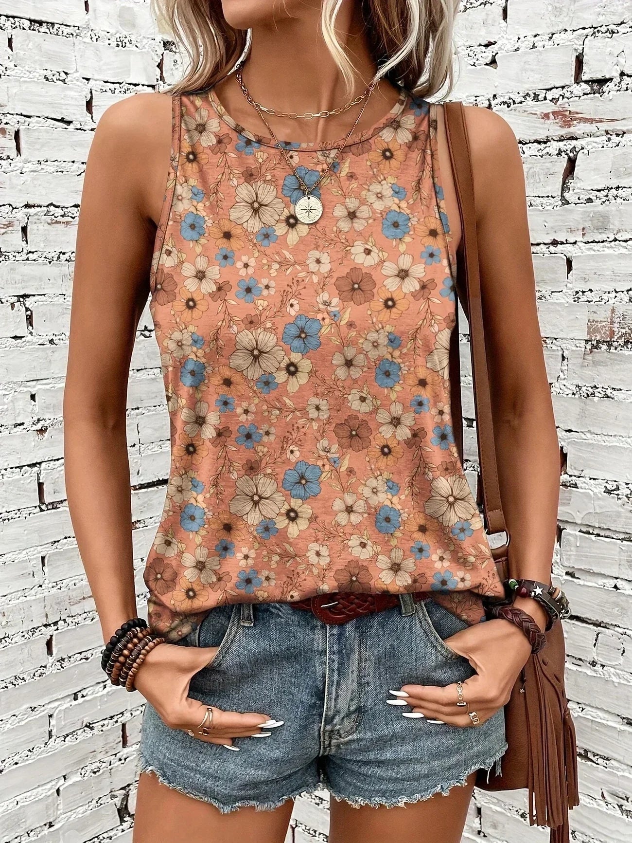 REYA | TOP D'ÉTÉ FLORAL CONFORTABLE