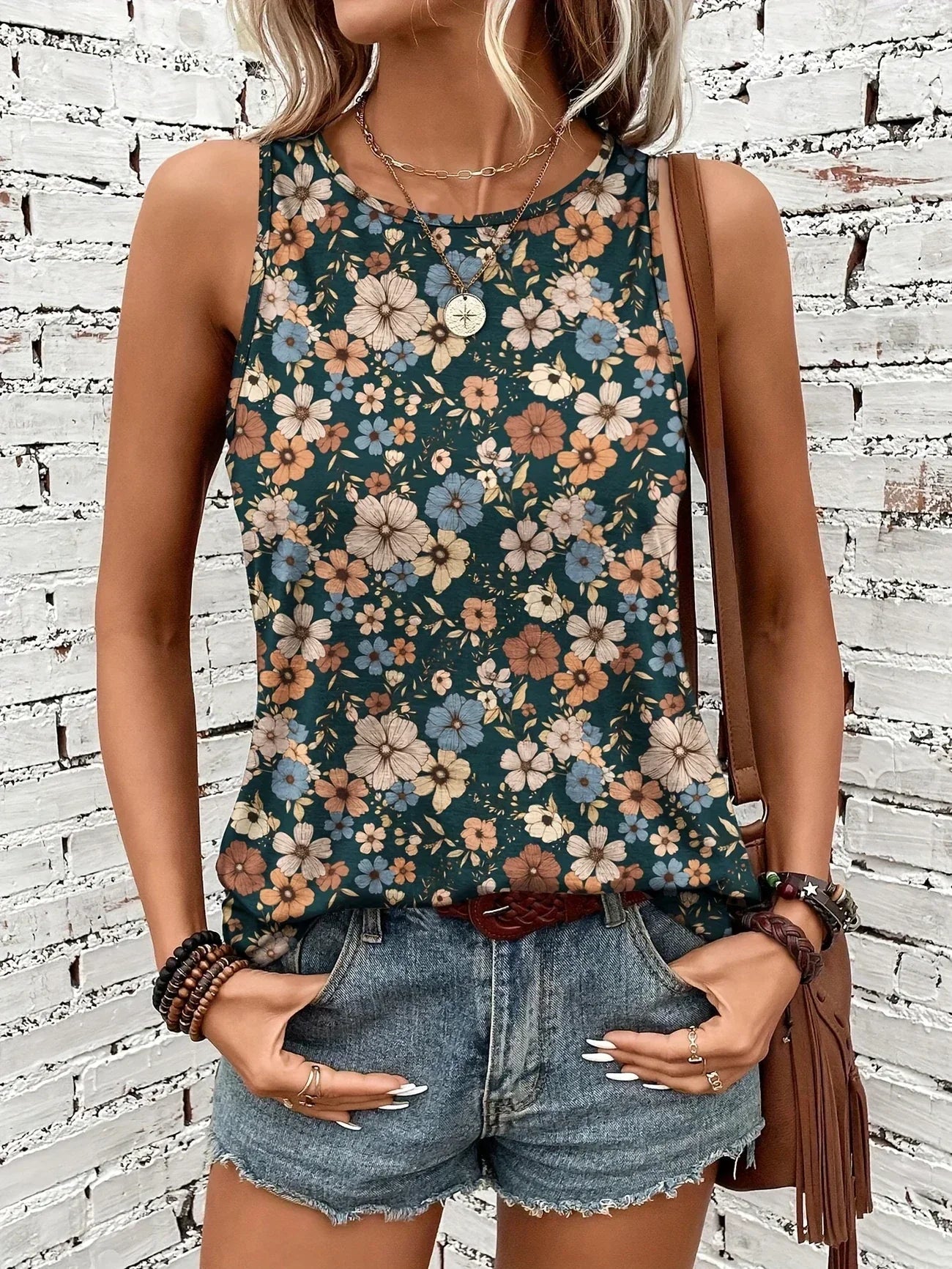 REYA | TOP D'ÉTÉ FLORAL CONFORTABLE