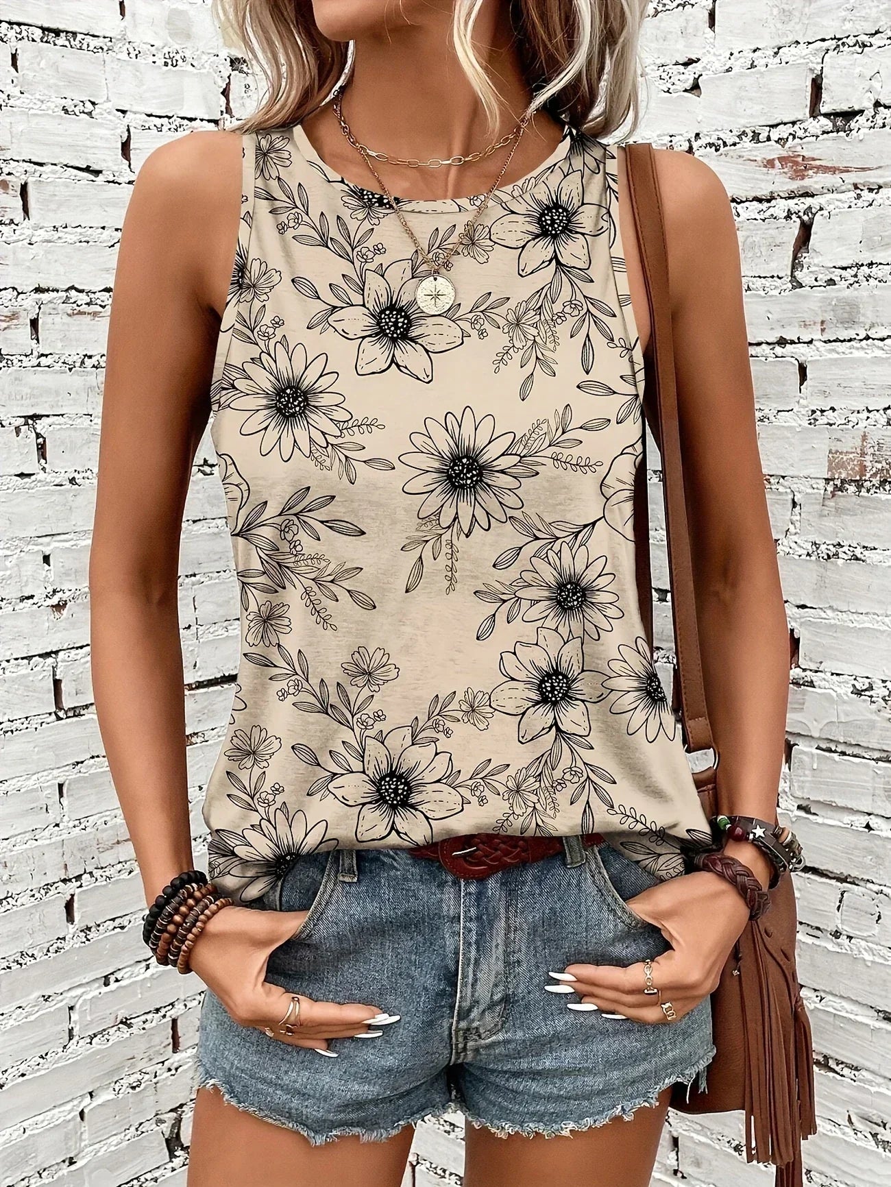 REYA | TOP D'ÉTÉ FLORAL CONFORTABLE
