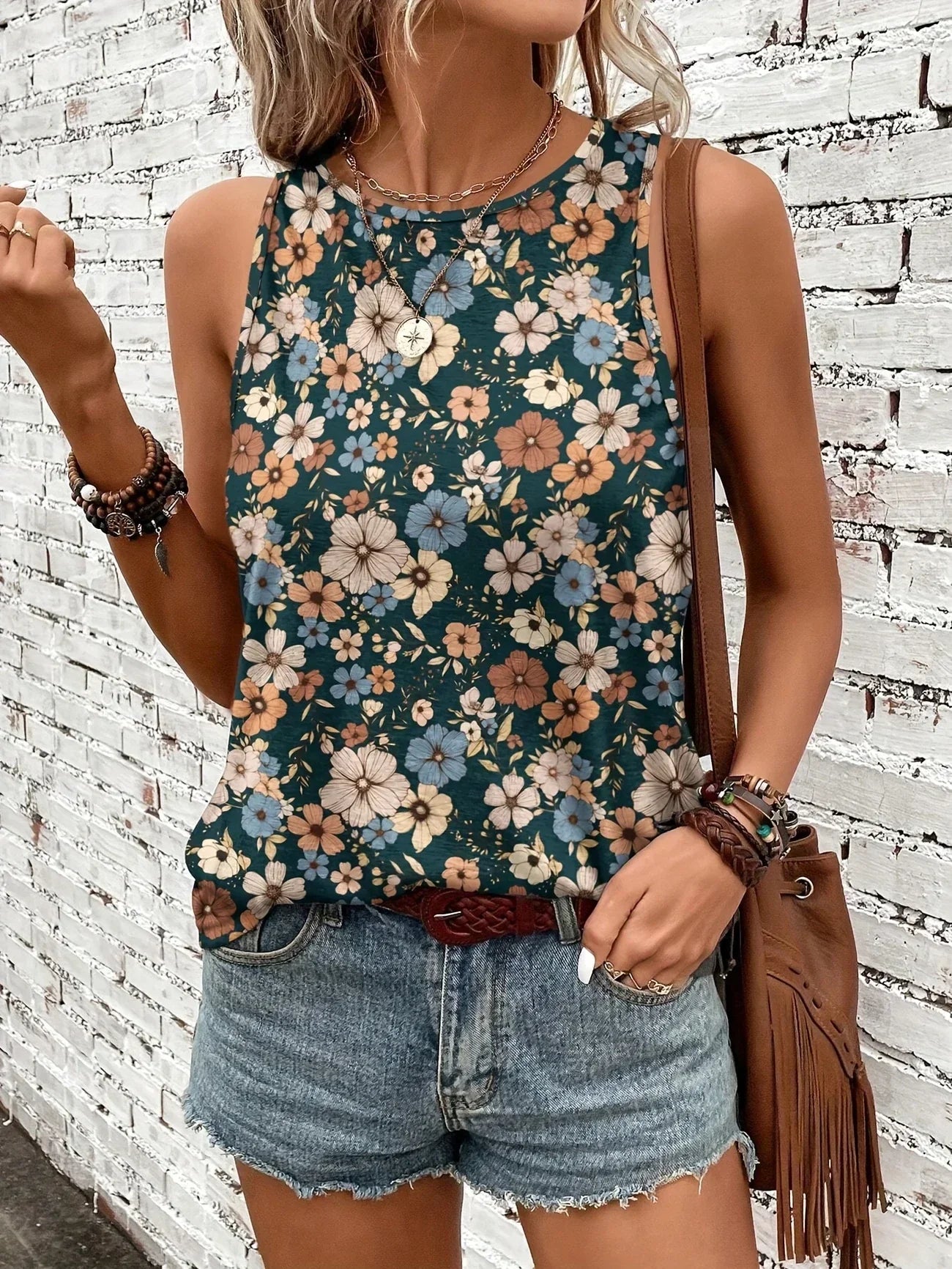 REYA | TOP D'ÉTÉ FLORAL CONFORTABLE