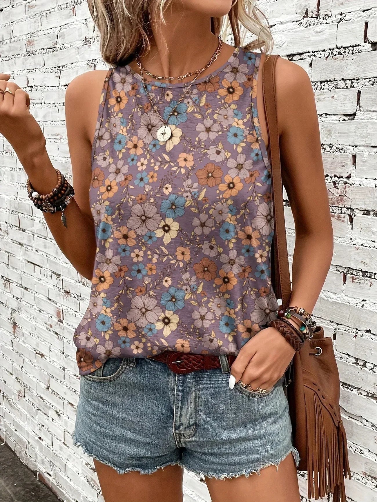REYA | TOP D'ÉTÉ FLORAL CONFORTABLE