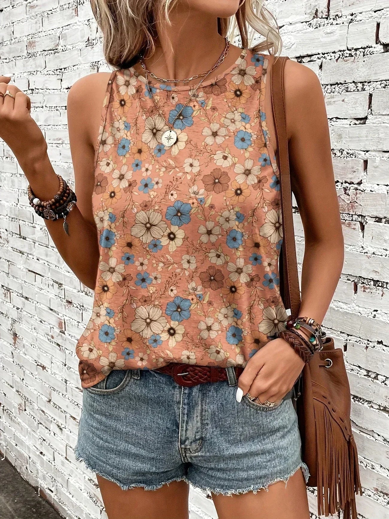 REYA | TOP D'ÉTÉ FLORAL CONFORTABLE