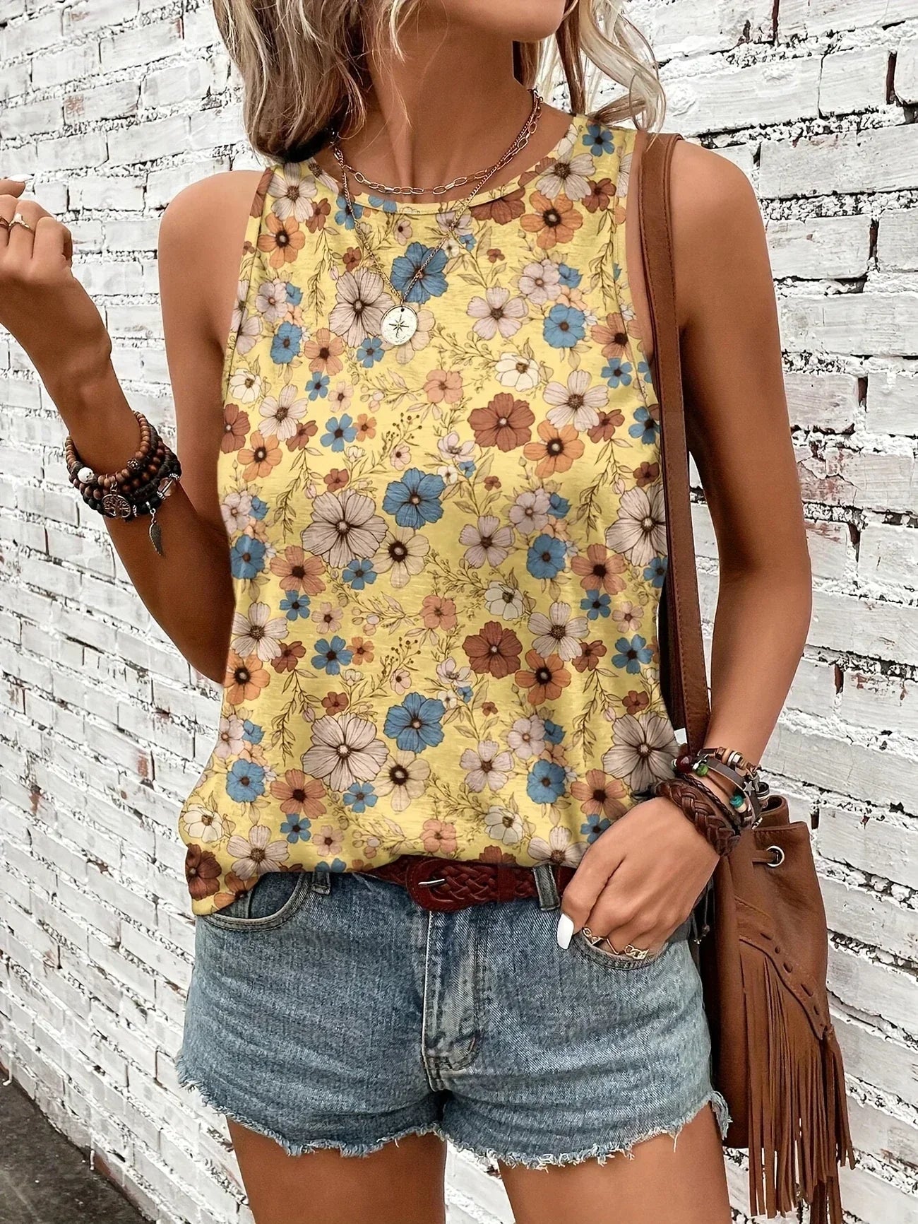 REYA | TOP D'ÉTÉ FLORAL CONFORTABLE