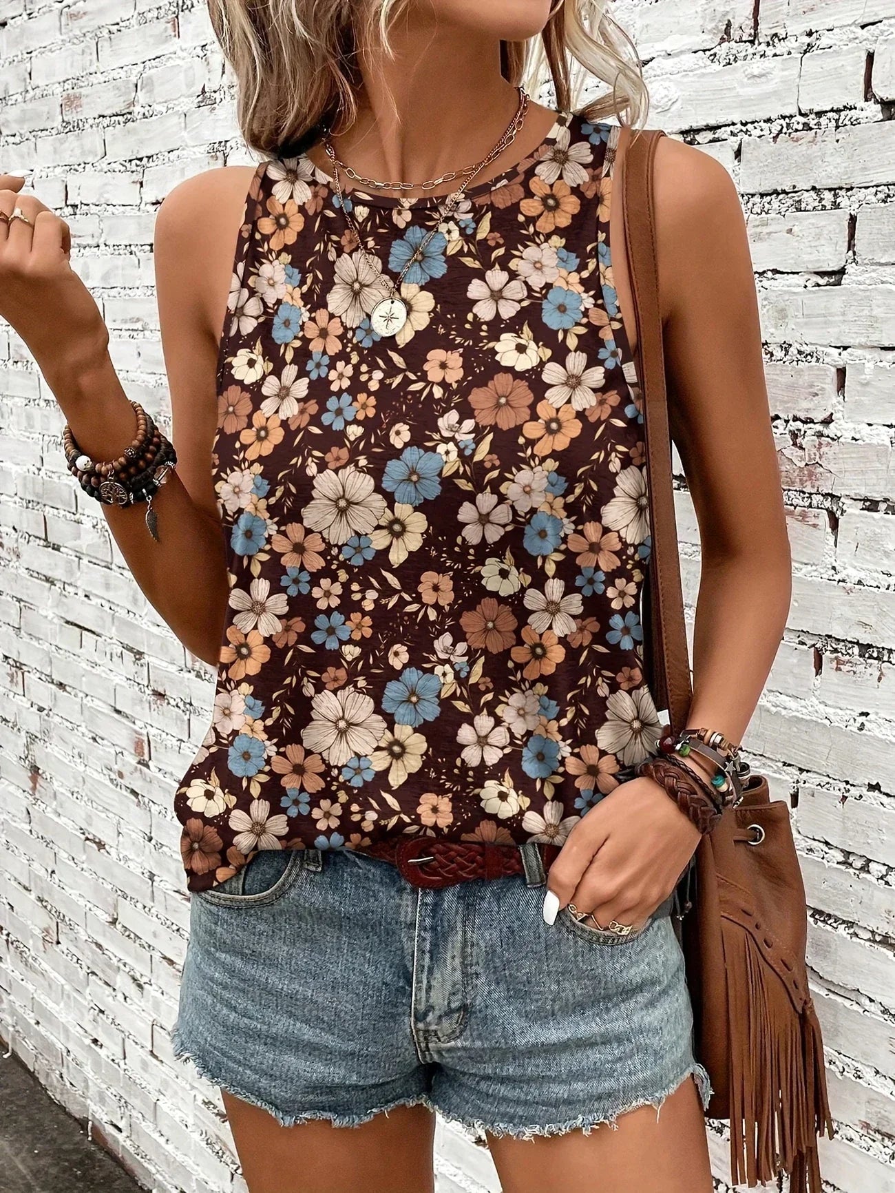 REYA | TOP D'ÉTÉ FLORAL CONFORTABLE
