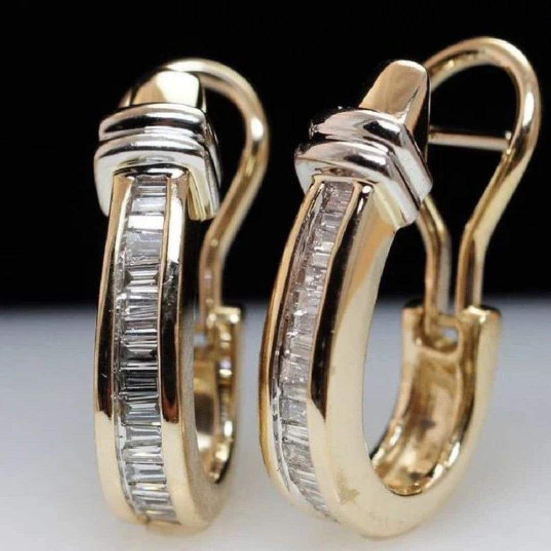 Vibeke | Vintage Diamantøreringer