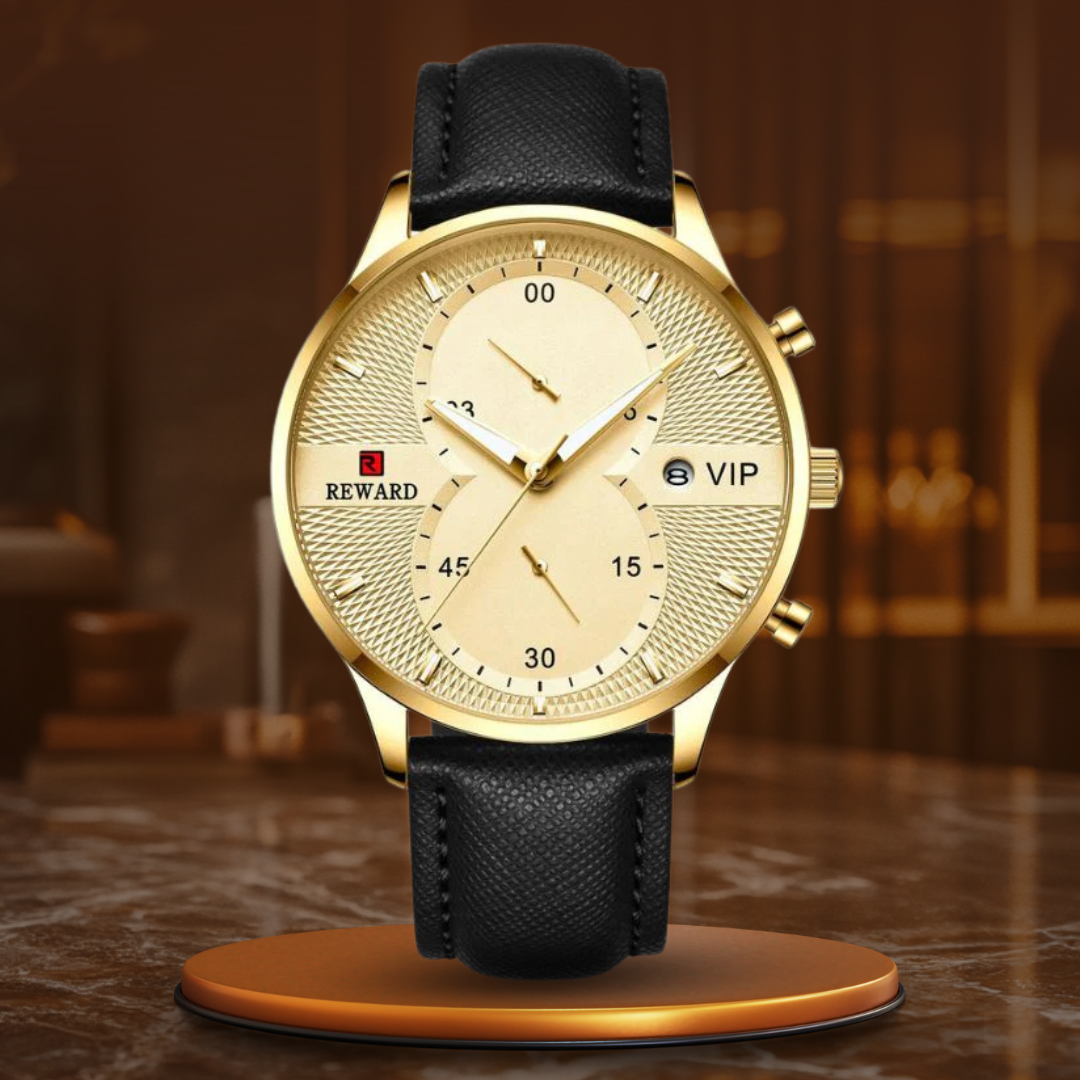 Luxus Chronograph™ Holdbar Quartz Klokke fra Elvik™