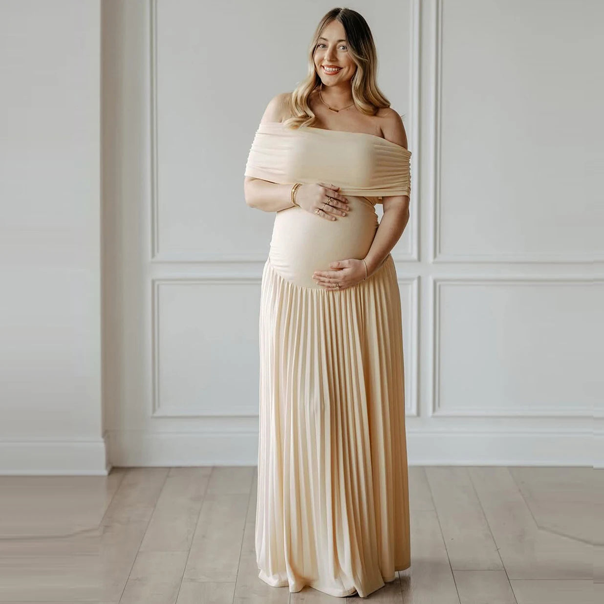 Lisa™ | Robe grossesse fluide et élégante