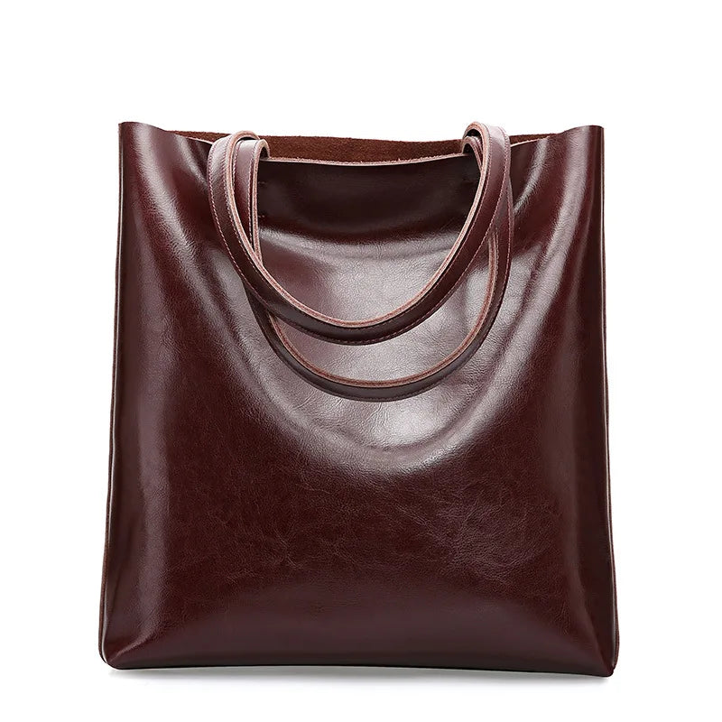 diana™ – klassisk tote veske i skinnlook