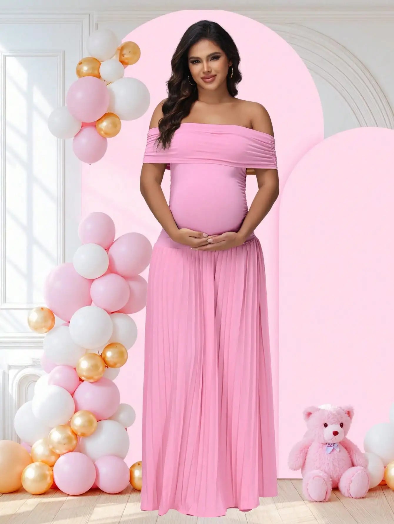Lisa™ | Robe grossesse fluide et élégante