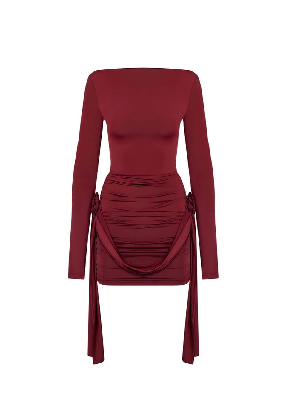 Elvik™ | Elegant langermet kjole
