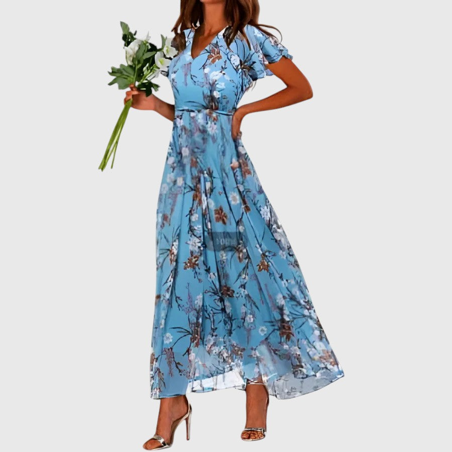 Alanna - Robe longue d'été pour dames